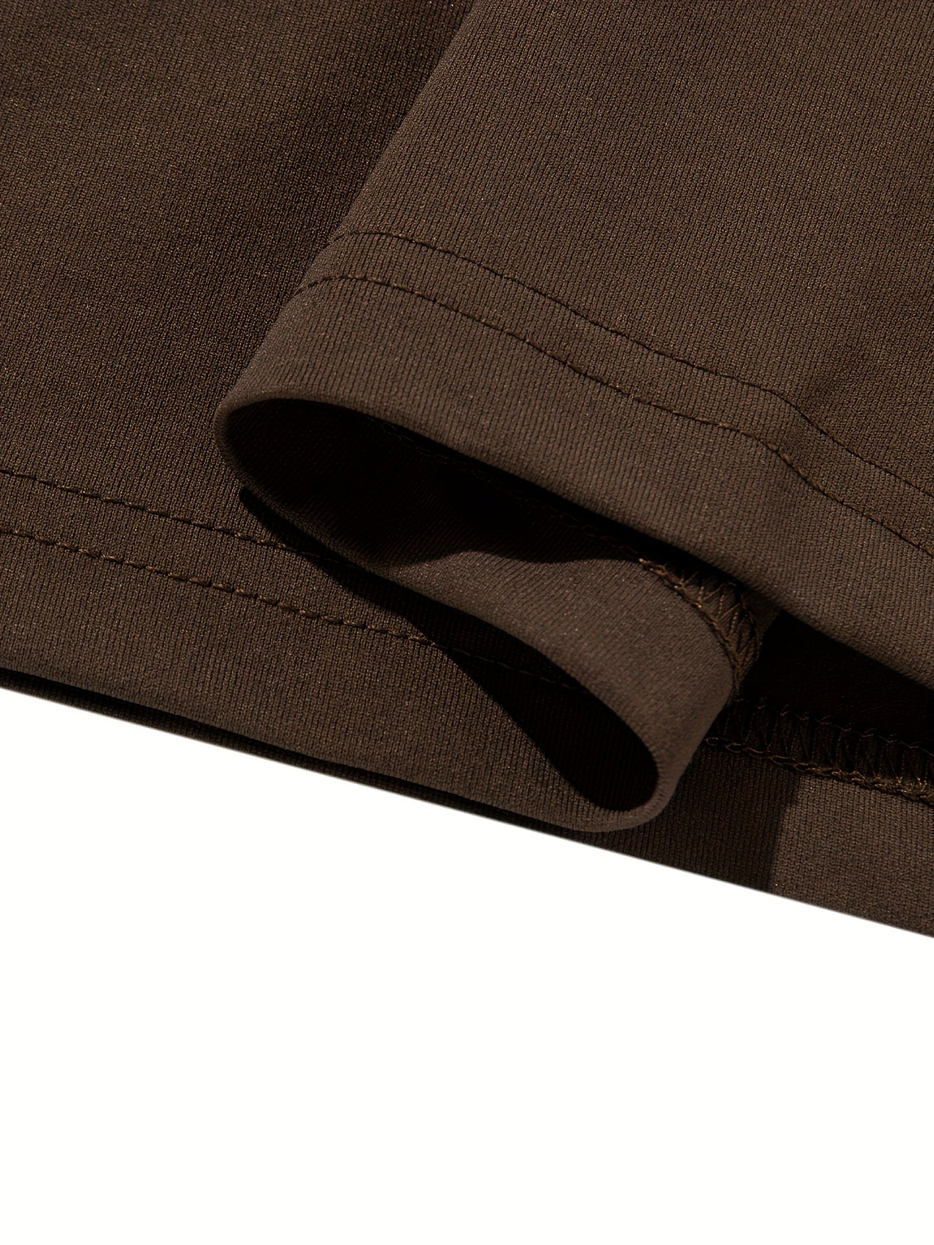 Men's Retro Color-Block Short Sleeve T-Shirt - Maillard Color Palette, Drop Shoulder Design, Breathable Summer Casual Top, Machine Washable Regular Fit, Vintage T Shirts, Contrast Color Design, Relaxed Fit Shirt