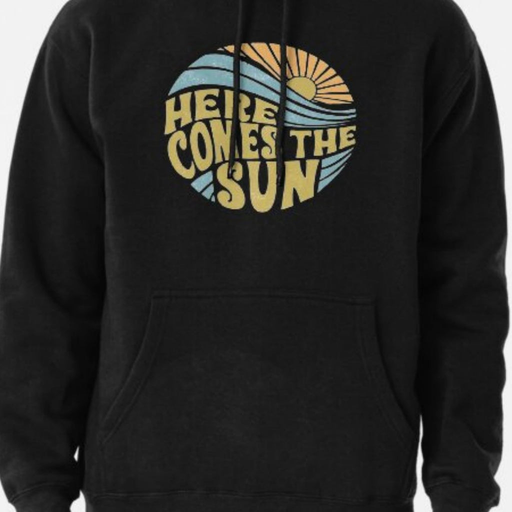 6 Sizes Available, Long Sleeve Hooded Sweatshirt with \