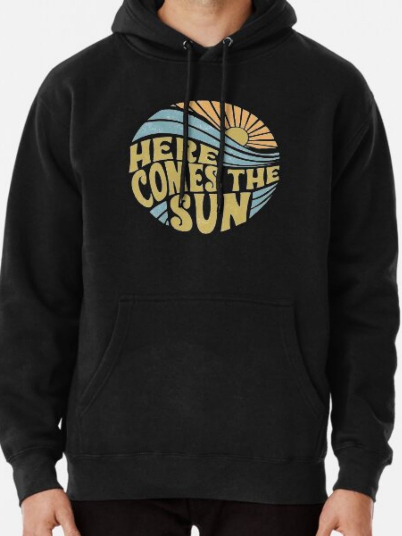 6 Sizes Available, Long Sleeve Hooded Sweatshirt with \