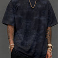 Plain Men's Tie-Dye T-Shirt Short Sleeve